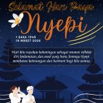 Segenap keluarga besar SMKN 11 Malang mengucapkan Selamat Hari Raya Nyepi