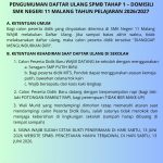 PENGUMUMAN DAFTAR ULANG SPMB TAHAP 1 2026 – DOMISILI SMKN 11 MALANG