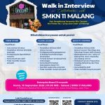 Peluang Karier Terbuka! SMKN 11 Malang Kolaborasi dengan PT Pesta Pora Abadi (Mie Gacoan) Gelar Walk-in Interview