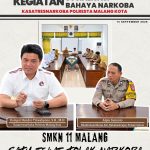 SMKN 11 Malang Gelar Sosialisasi Bahaya Narkoba Bersama Kasatresnarkoba Polresta Malang Kota